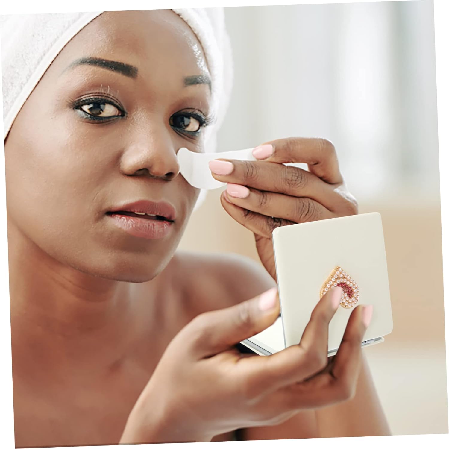 Packove Portable Clamshell Folding Makeup Mirror