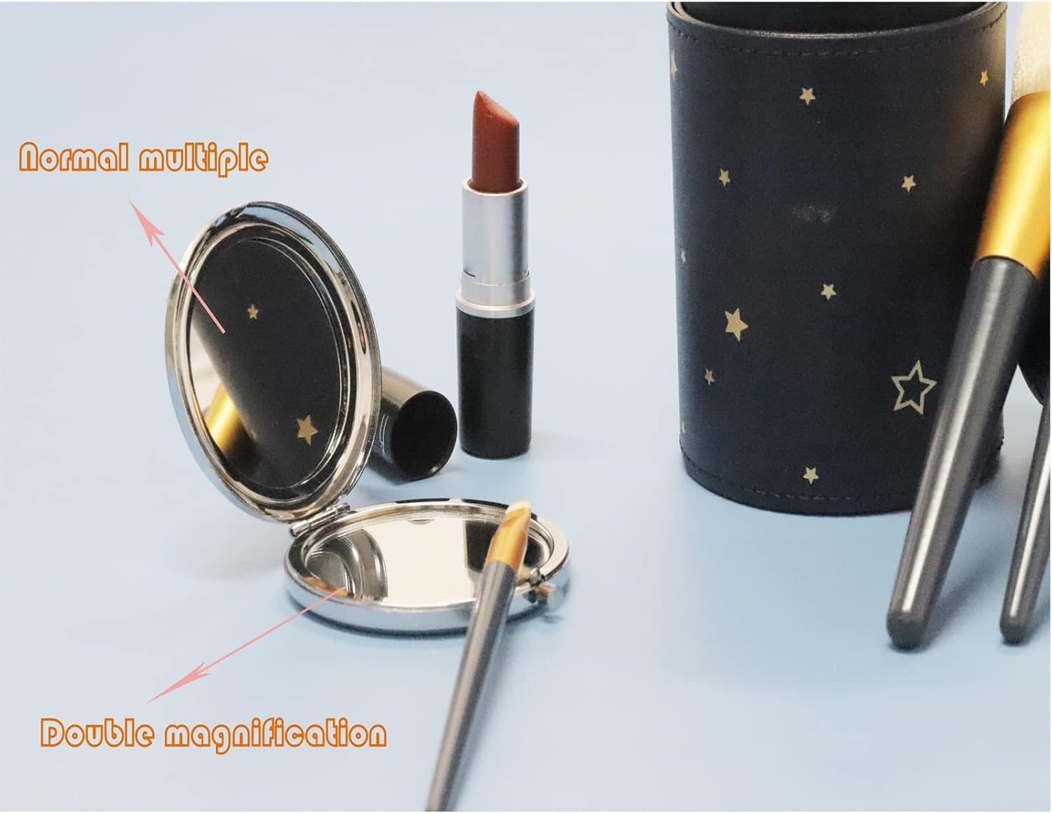 LQRI Musical Makeup Mirror Compact Gift