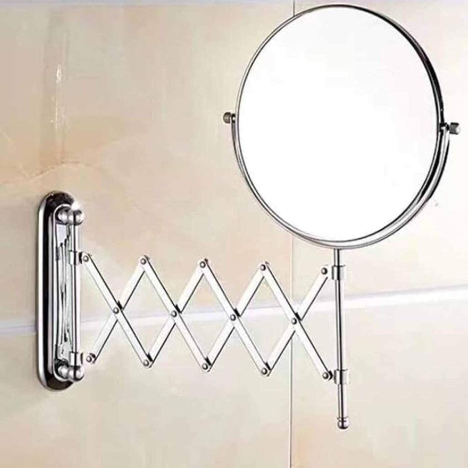 PRIMUZ Makeup Mirror Wall Mounted Double Sided