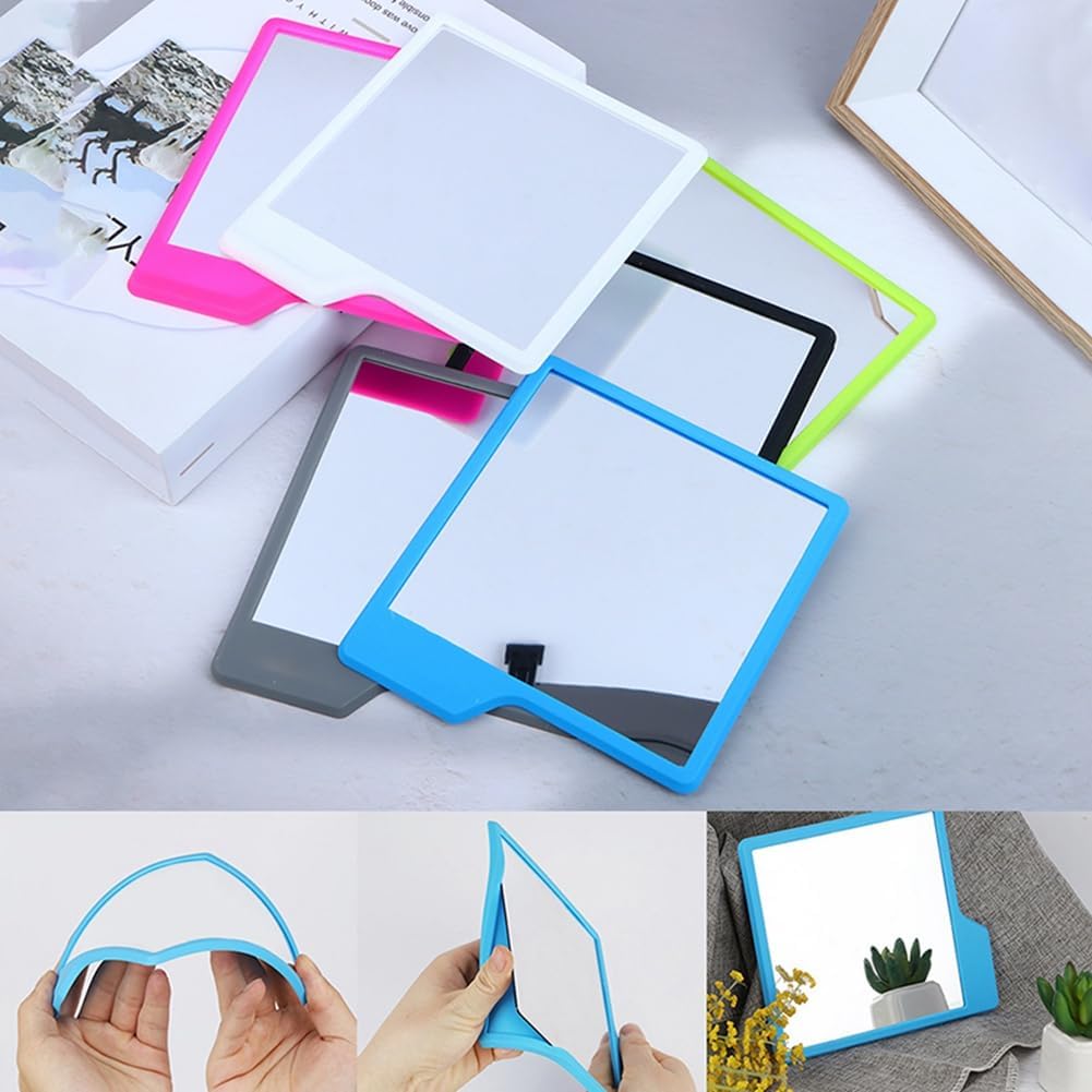 Dytebeply Shatterproof Silicone Mirror for Shaving Makeup