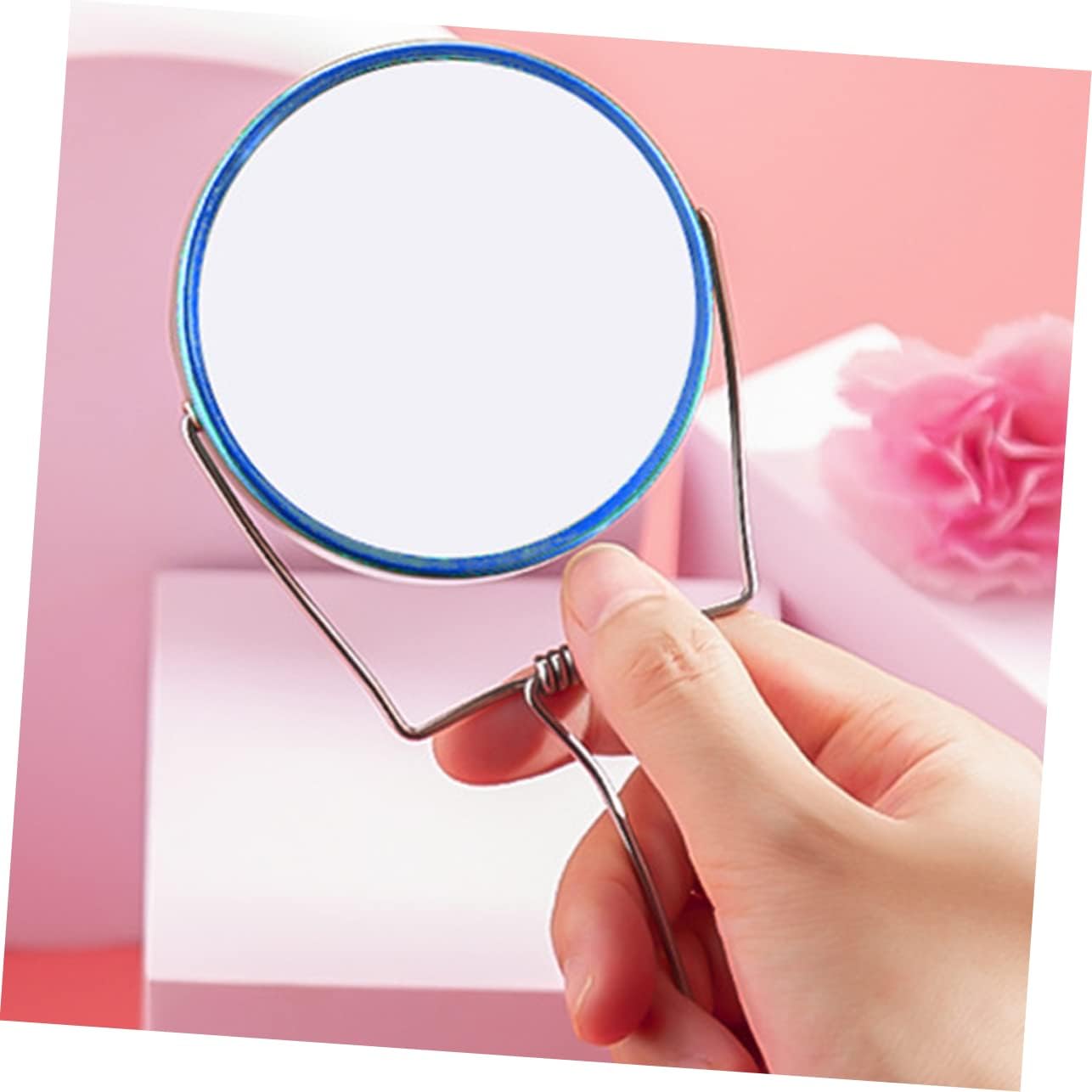 SAFIGLE Foldable Double-Sided Makeup Mirror for Travel and Beauty Salons