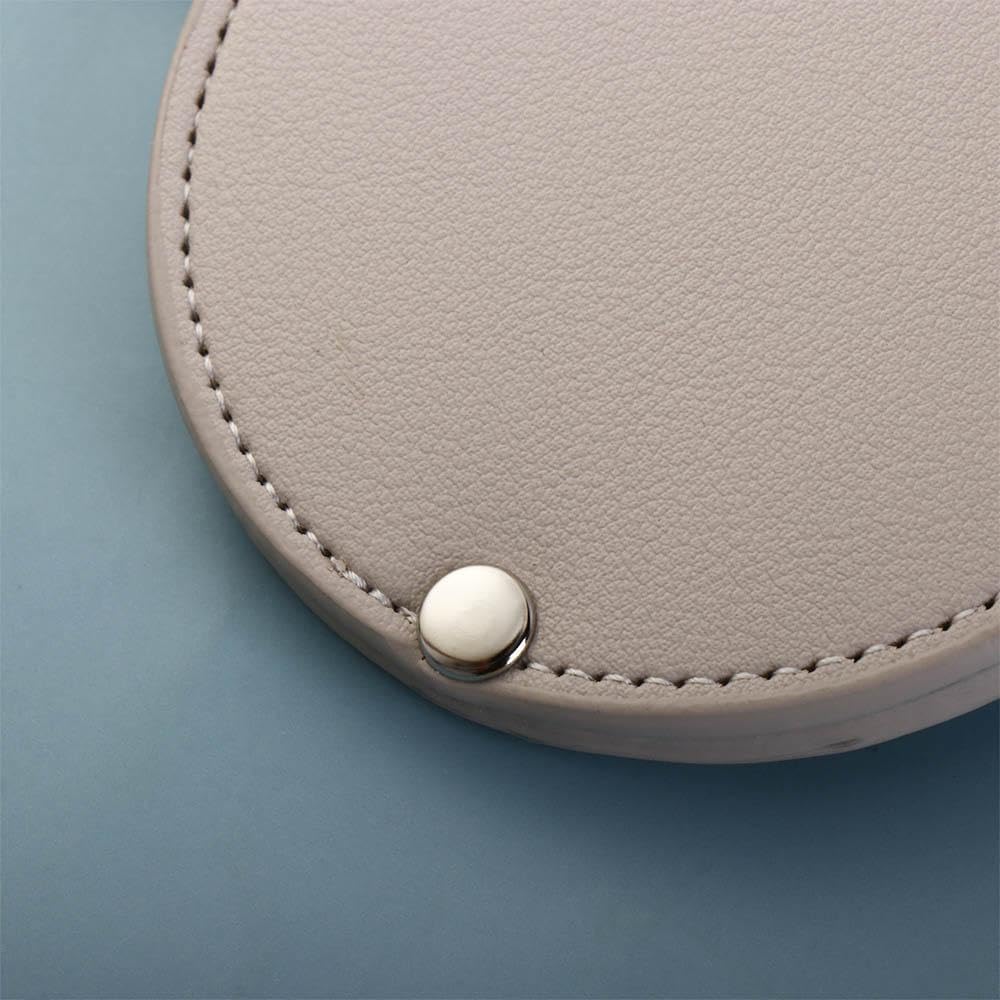 Portable Round Compact Pocket Mirror for Travel