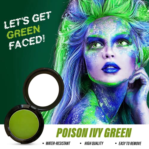 MANIC PANIC Poison Ivy Green Face Body Paint - Halloween Makeup