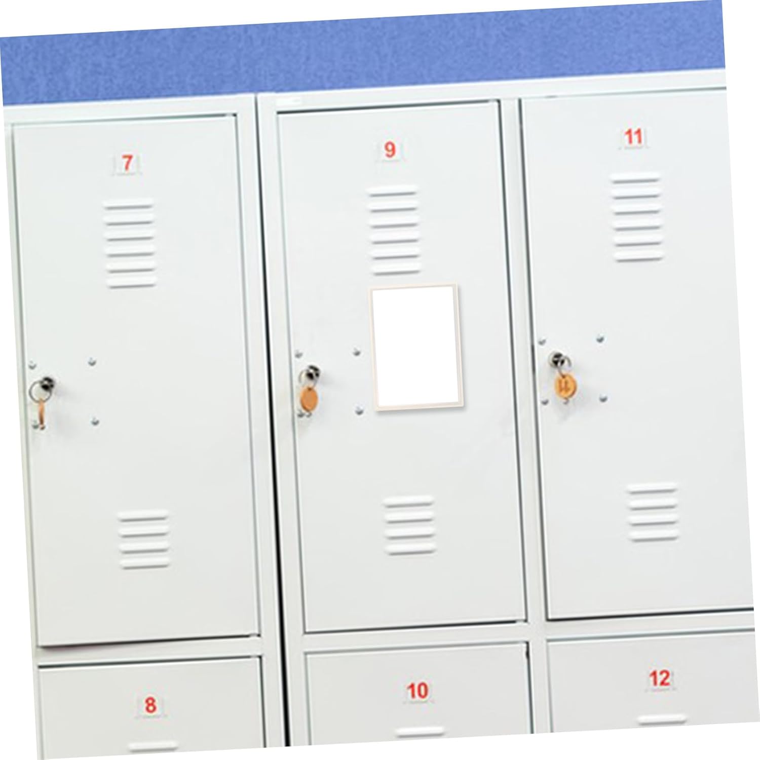 Hemobllo Compact Mirror for Locker and Desk Use