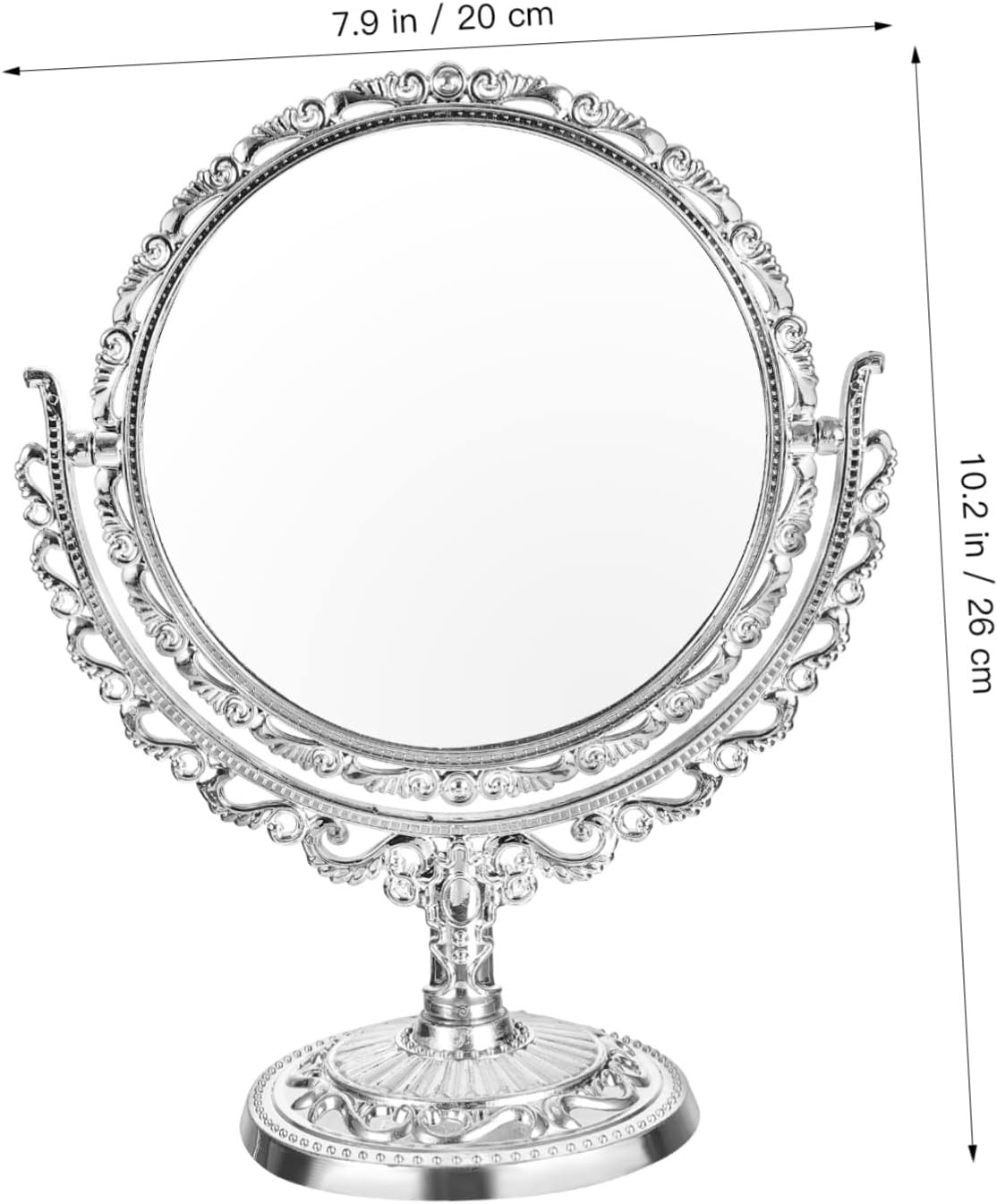 Ipetboom Double-Sided Retro Vanity Mirror