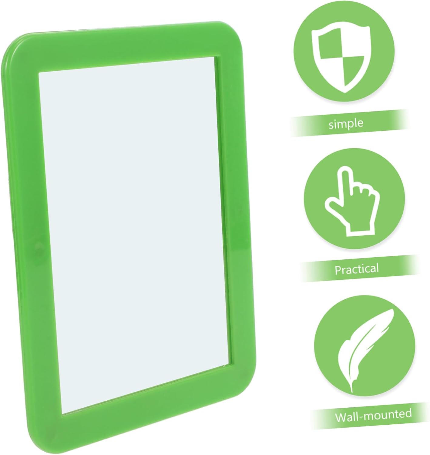 Alipis Magnetic Locker Mirror Rectangular
