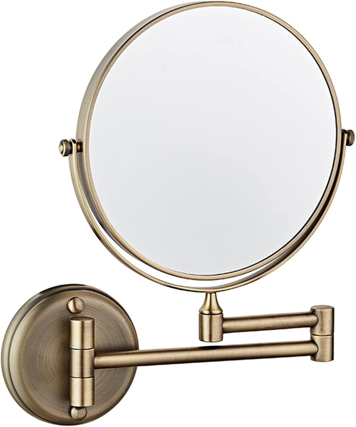 NOVOCE 8 Inch Double Sided Shaving Mirror with 3X Magnification