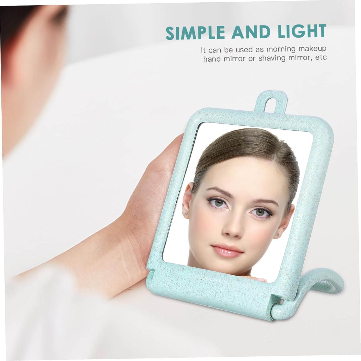 TOVINANNA Multi-use Vanity Makeup Mirror Wall Mounted Desktop Cosmetic Mirror