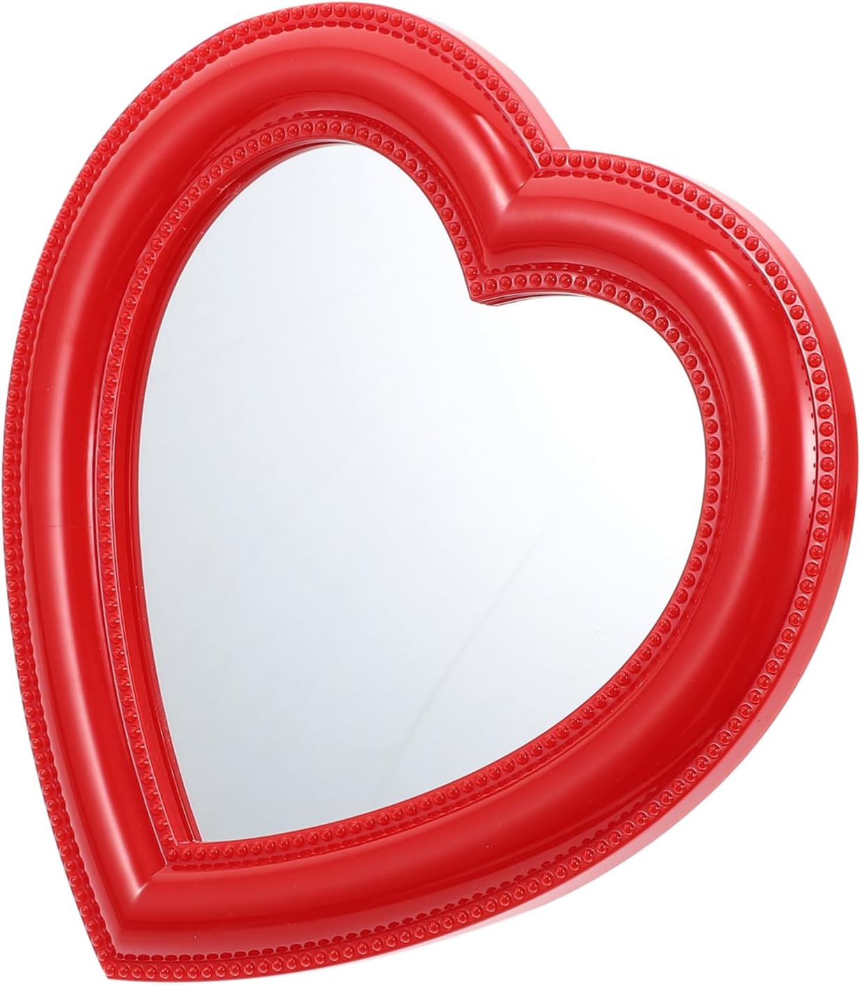 BESTYASH Heart Shaped Desktop Makeup Mirror 1