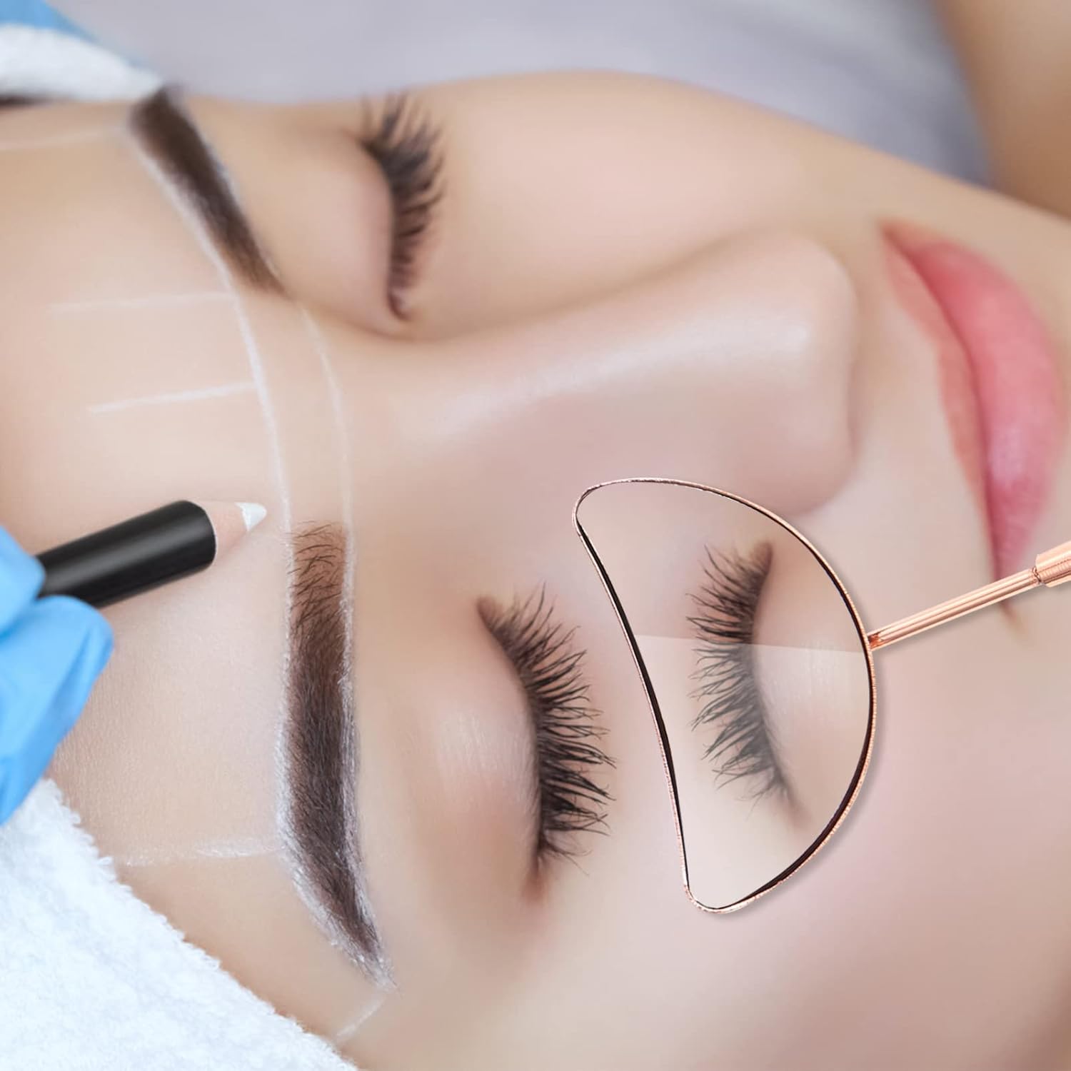 COHEALI Eyelash Mirror - Professional Makeup Tool for Lash Extensions