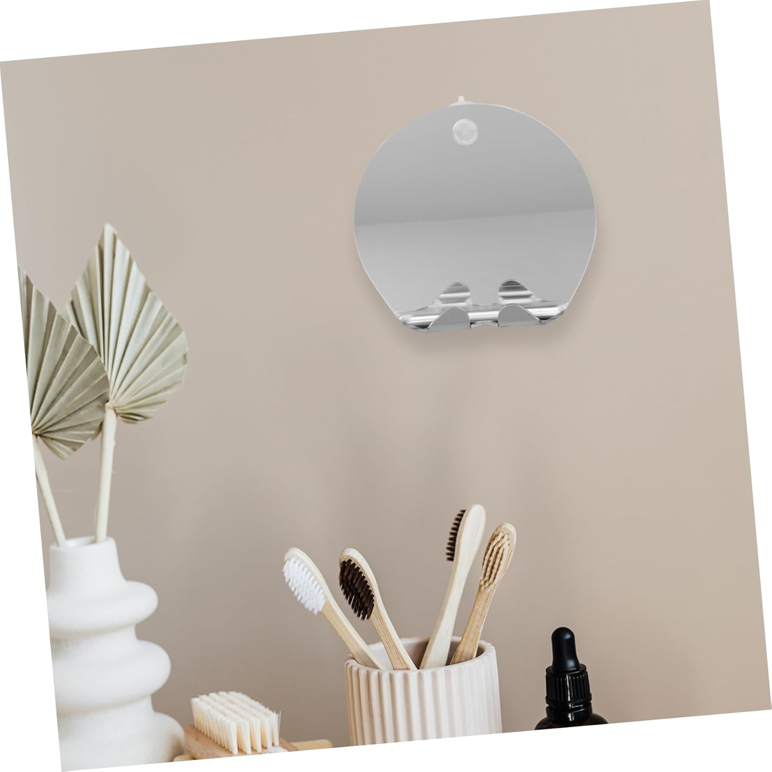Healeved Fog Proof Travel Makeup Mirror Set