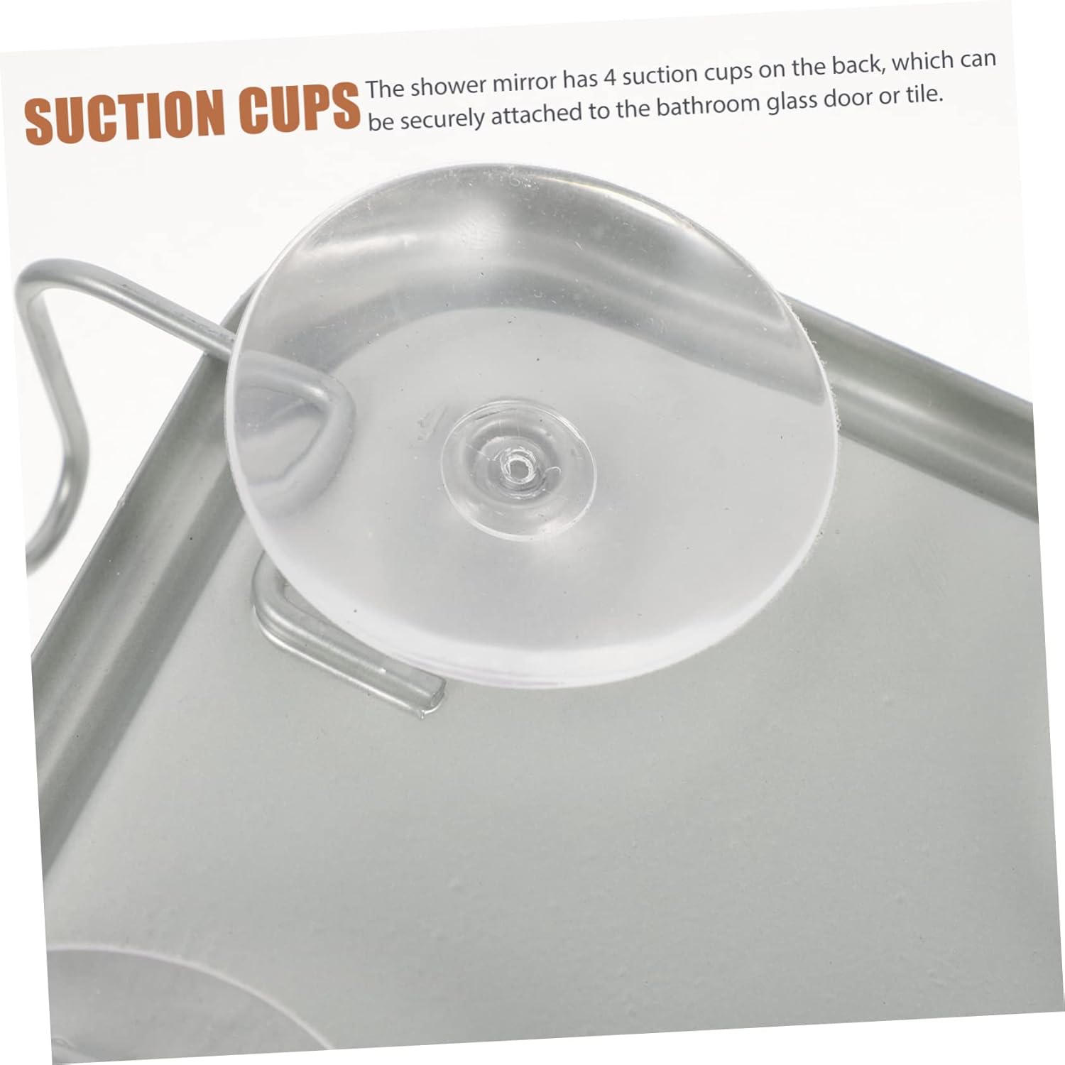 KAILIKETIY Punch Suction Cup Vanity Mirror