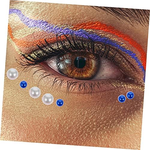 Jojofuny 5 Sets Face Rhinestone Stickers