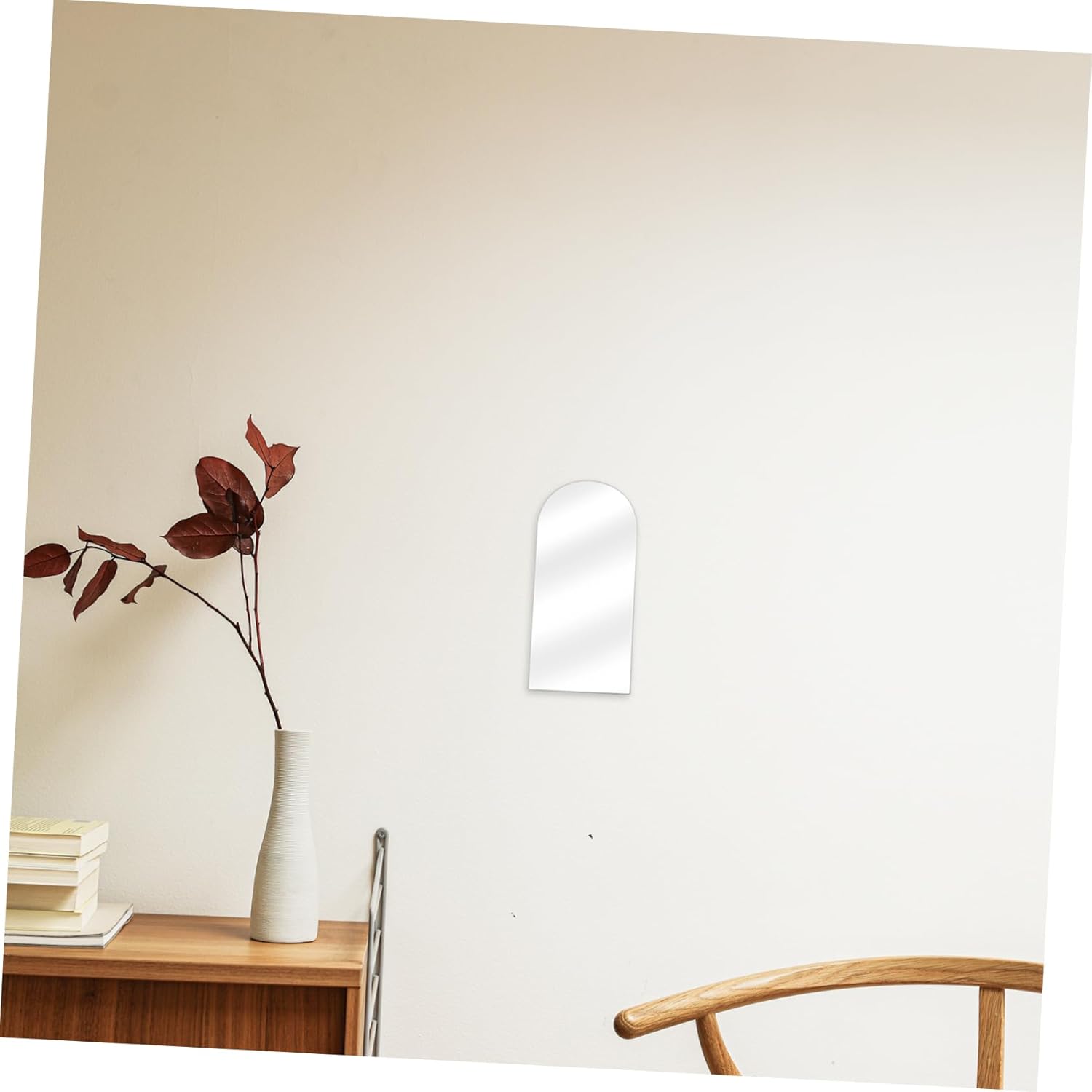 HAWILLOSCH Irregular Acrylic Makeup Mirror