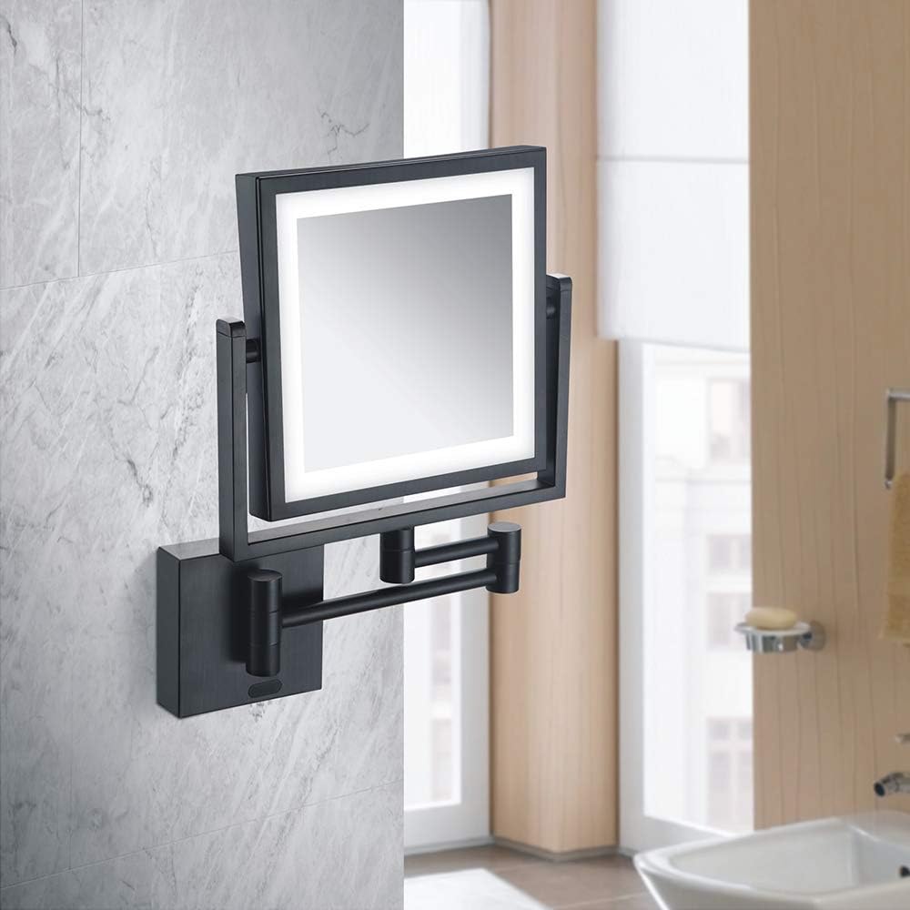 DEIHGE 8 Inch LED Vanity Mirror Double Sided 1