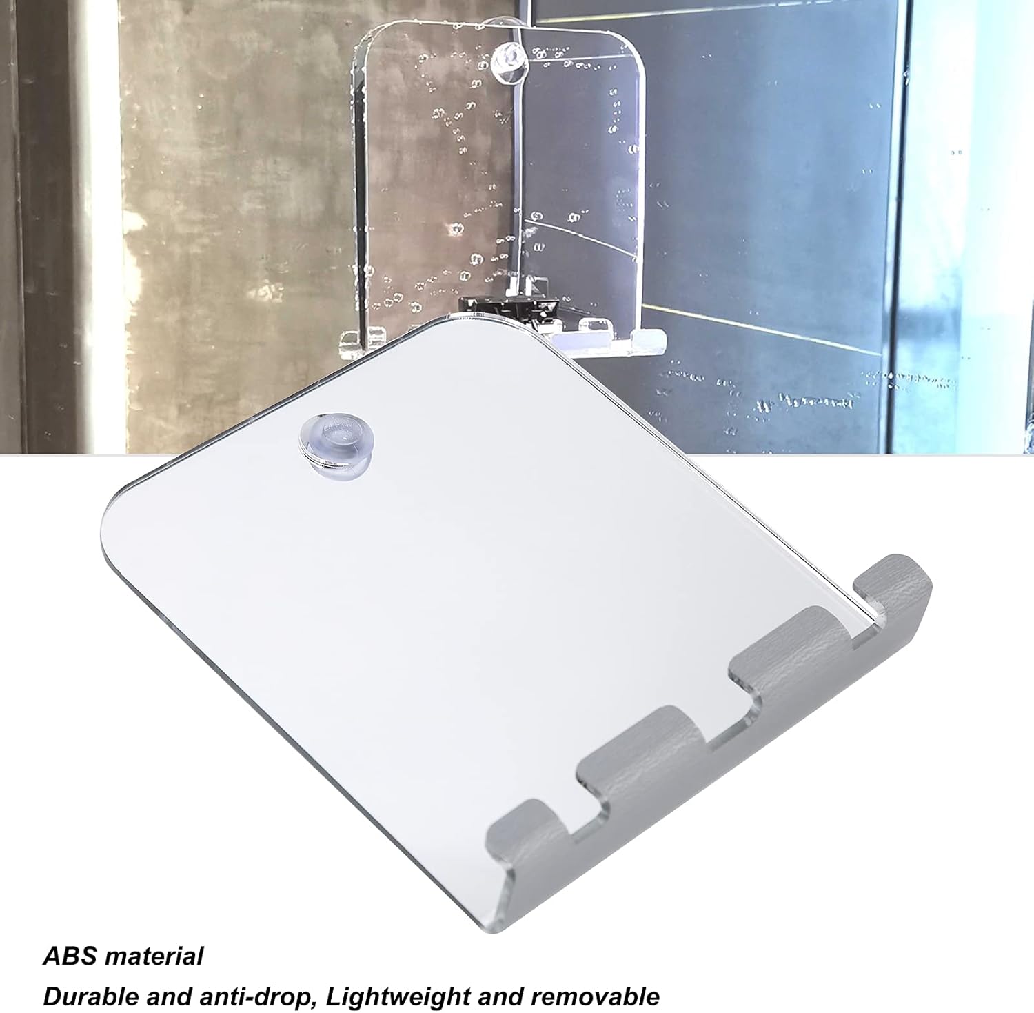 Ciciglow Shower Mirror with Hook and Anti-Fog Function