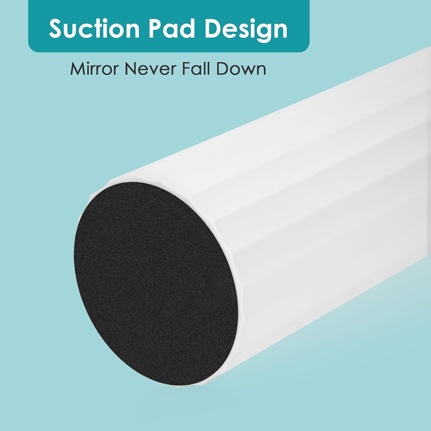 KerMiCi LED Makeup Mirror with Touch Sensor and Suction Base