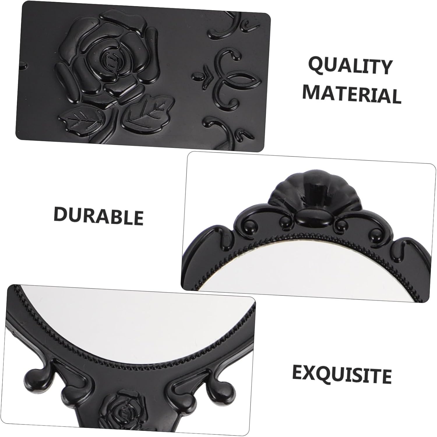 Retro Vanity Mirror with LED Light for Women 1