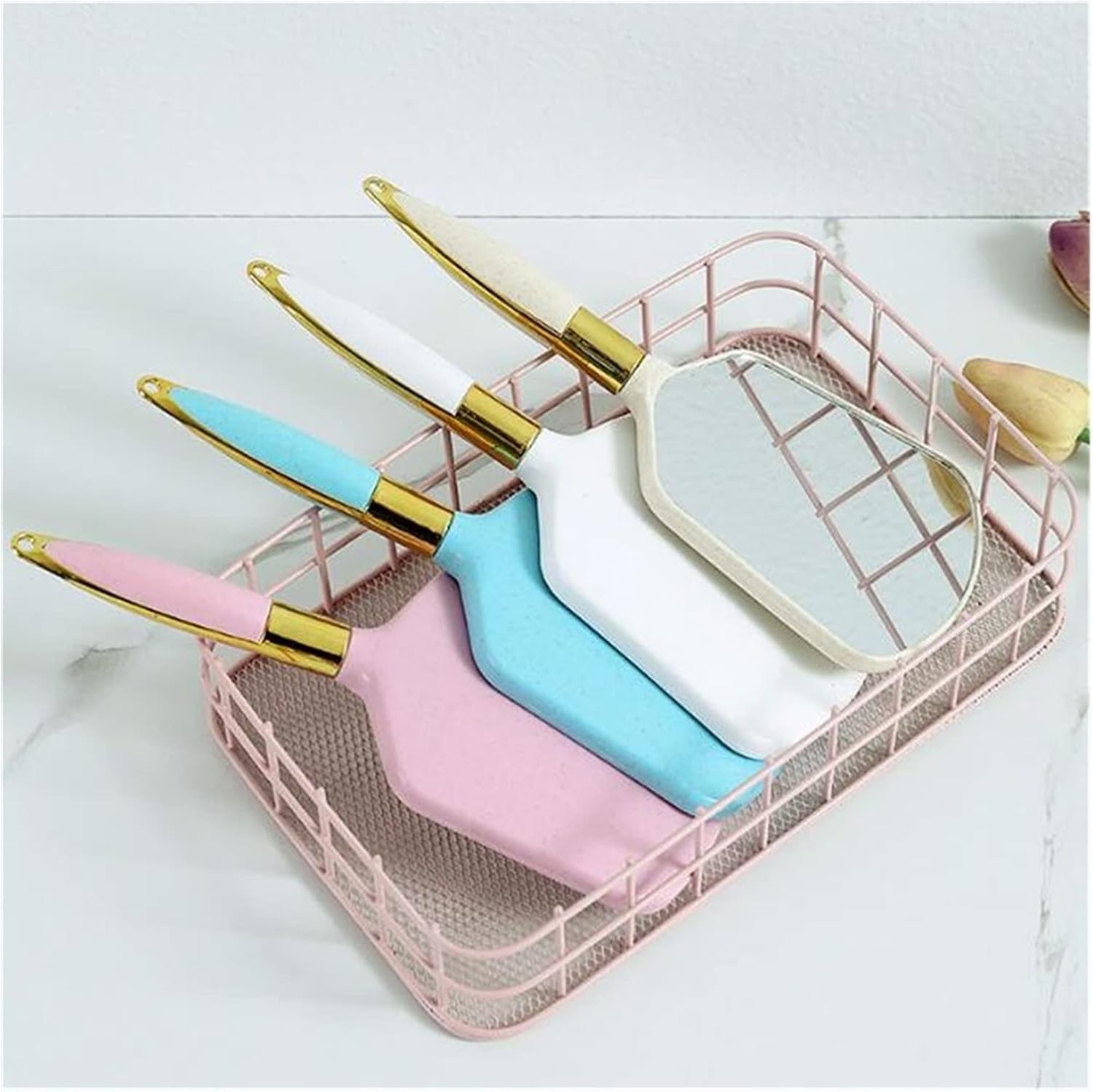 VIORED Vanity Mirror Portable Handheld Makeup Mirror for Ladies