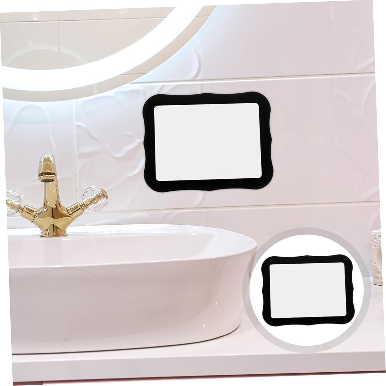 Ciieeo 5x7 Magnetic Mirror for Locker Vanity