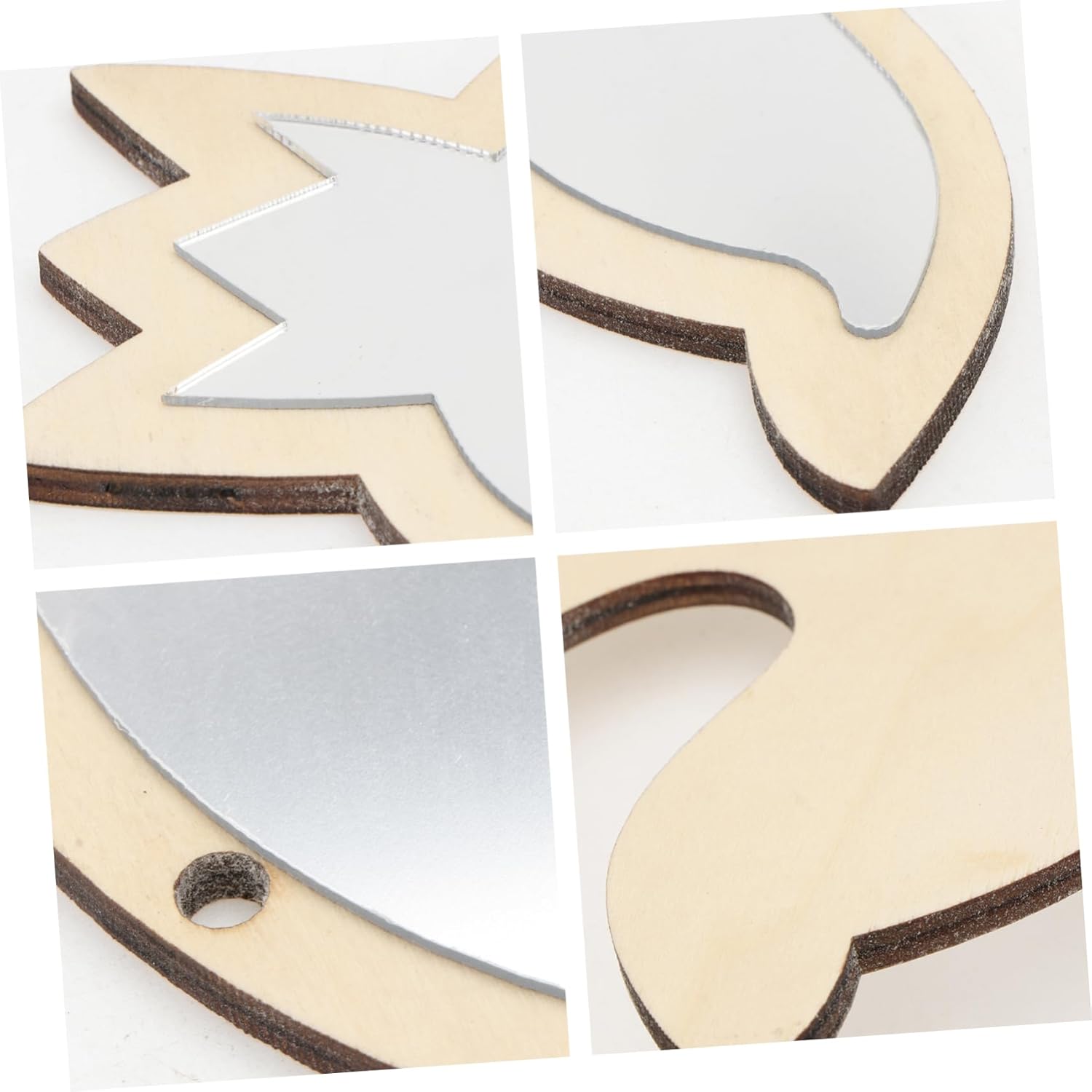 Healeved Elegant Swan Shape Waterproof Acrylic Mirror