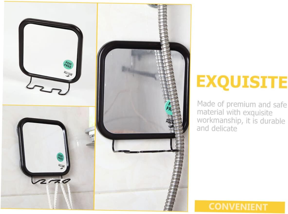 Happyyami Fogless Shower Mirror with Suction Cups