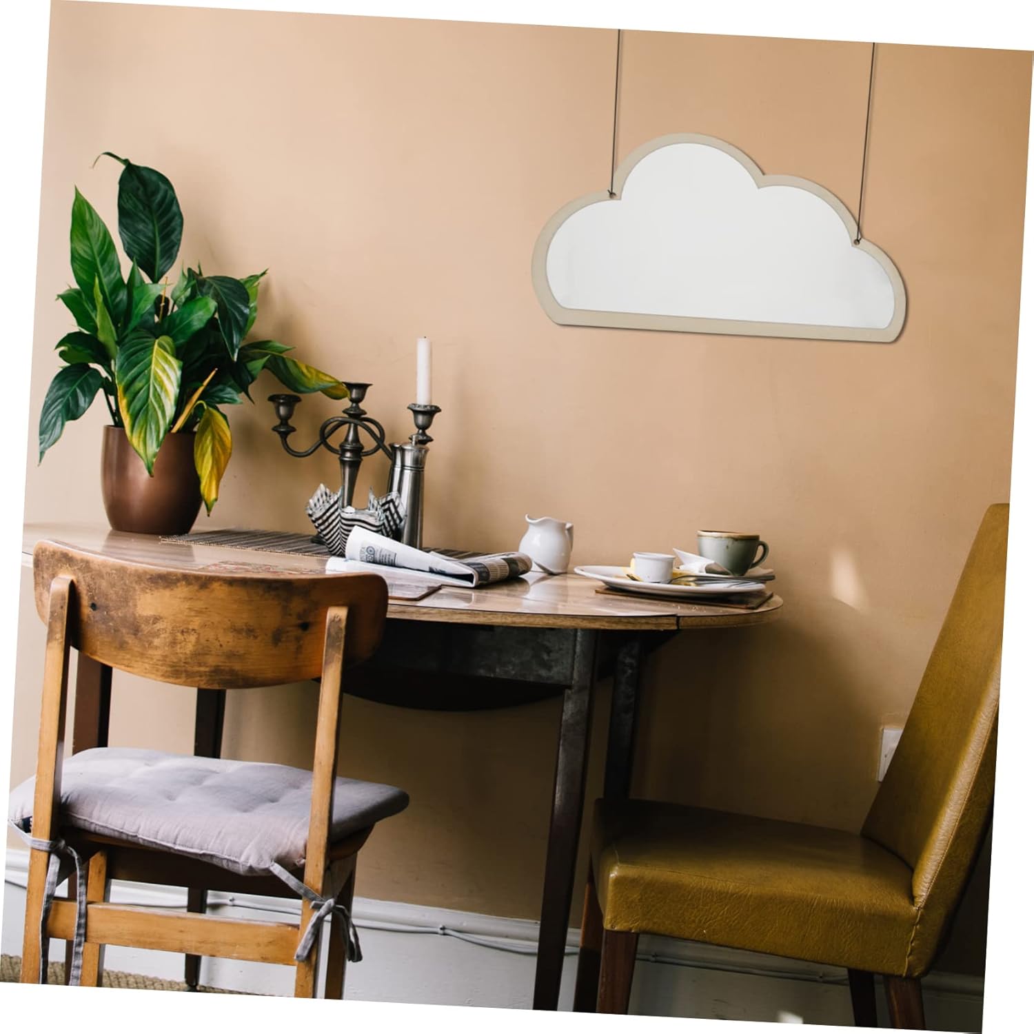 ORFOFE Waterproof Acrylic Bathroom Mirror