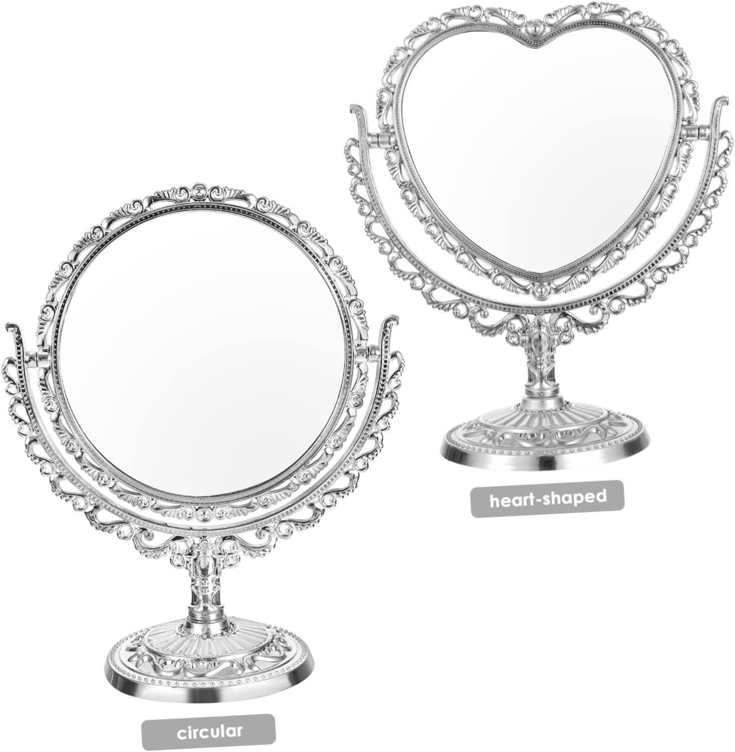 Ipetboom Double-Sided Retro Vanity Mirror