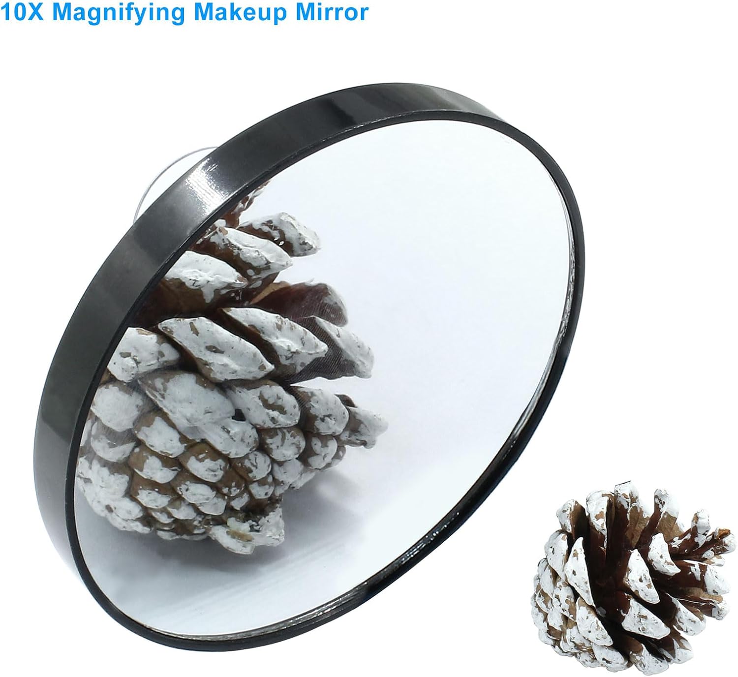10X Magnifying Makeup Mirror for Travel and Touch-Ups