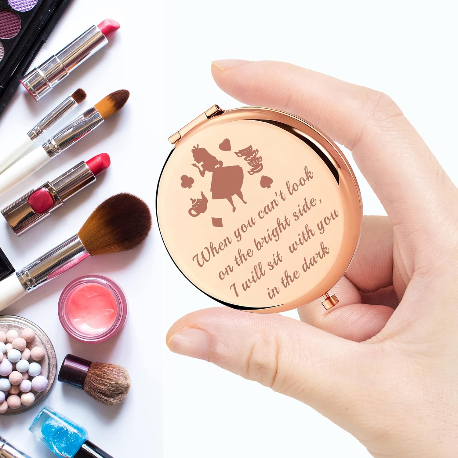 AKTAP ALIC- Compact Mirror for Women
