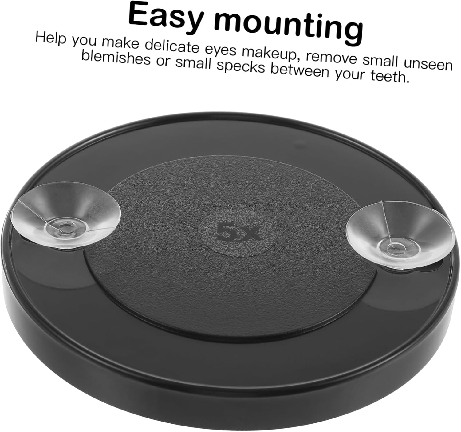 HONITANO 5x Magnifying Mirror with Suction Cups 1