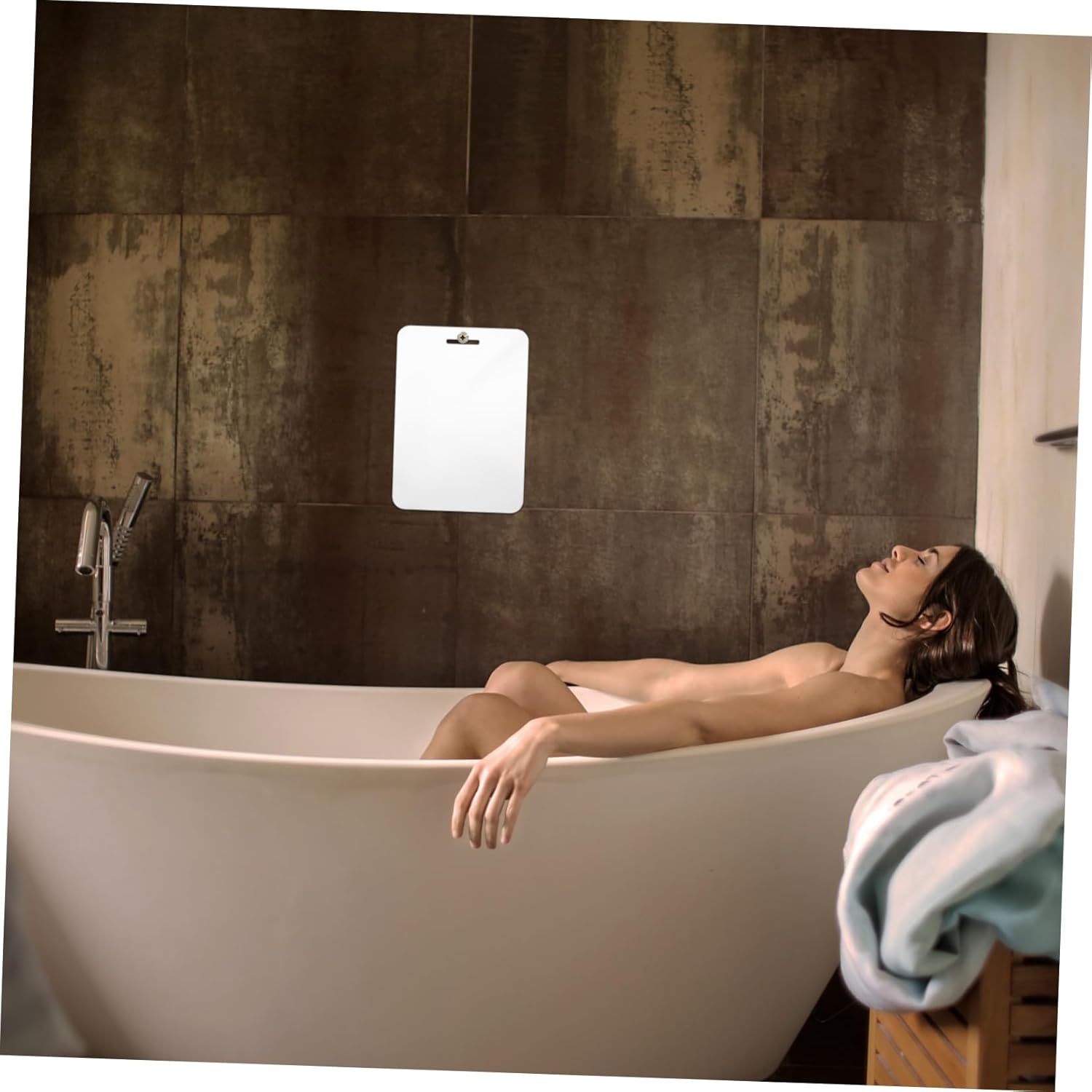 Healeved 30x20cm Acrylic Mirror Fogless Shatterproof