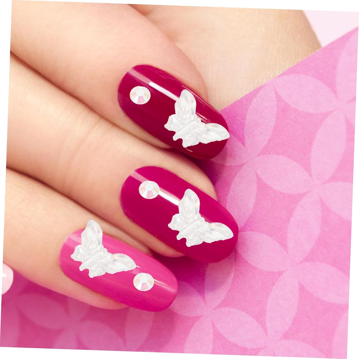 Gems Stickers for Face Makeup Butterfly Tear Diamond Adhesive 1