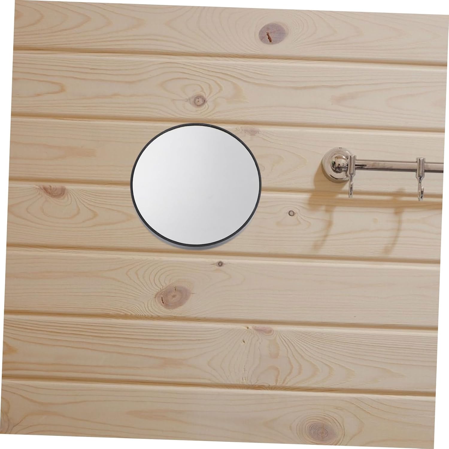 BESTYASH 15x Magnifying Round Mirror with Suction Cups