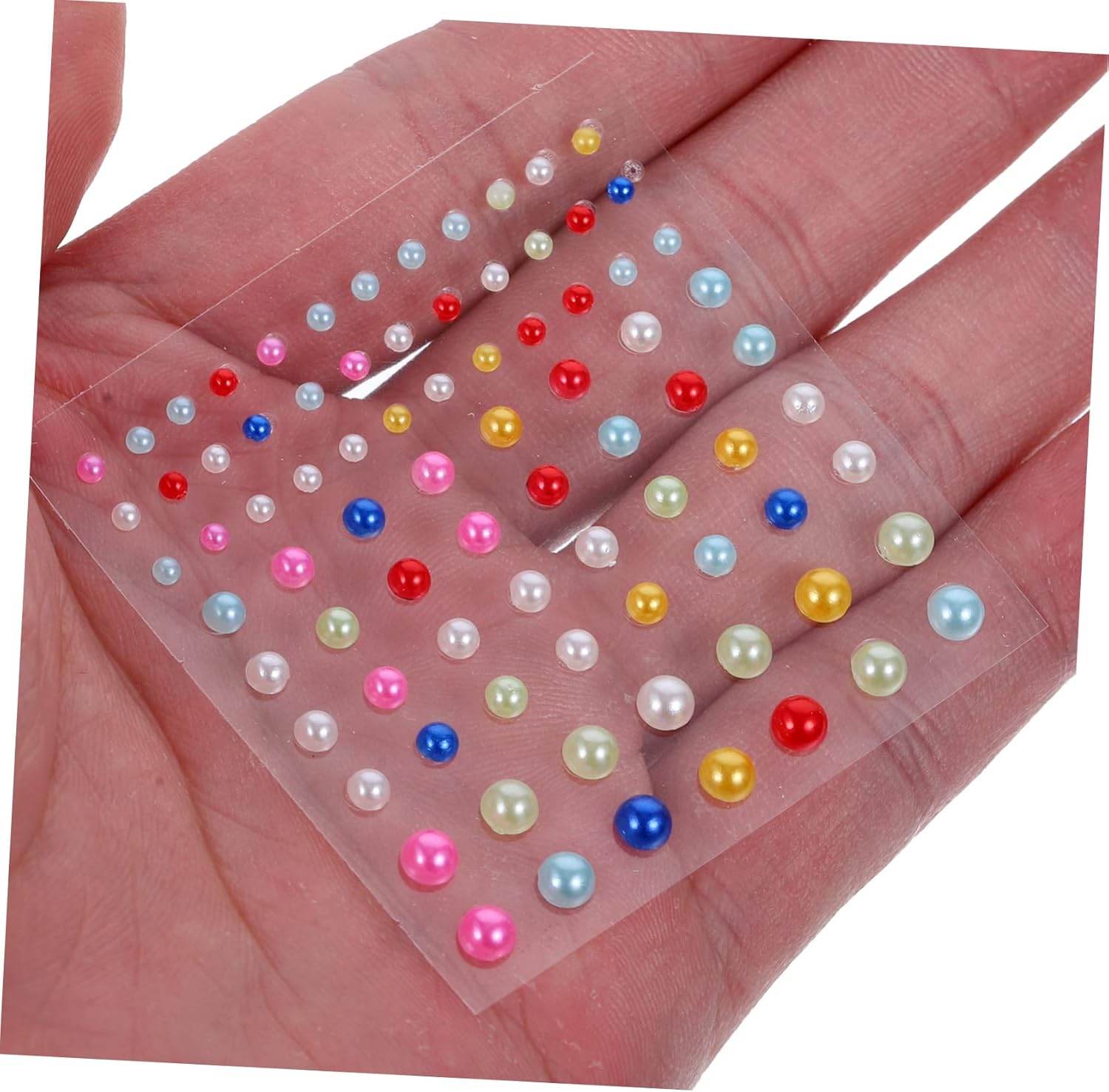 Uonlytech 5 Sets Self-Adhesive Rhinestone Stickers for Face and Body