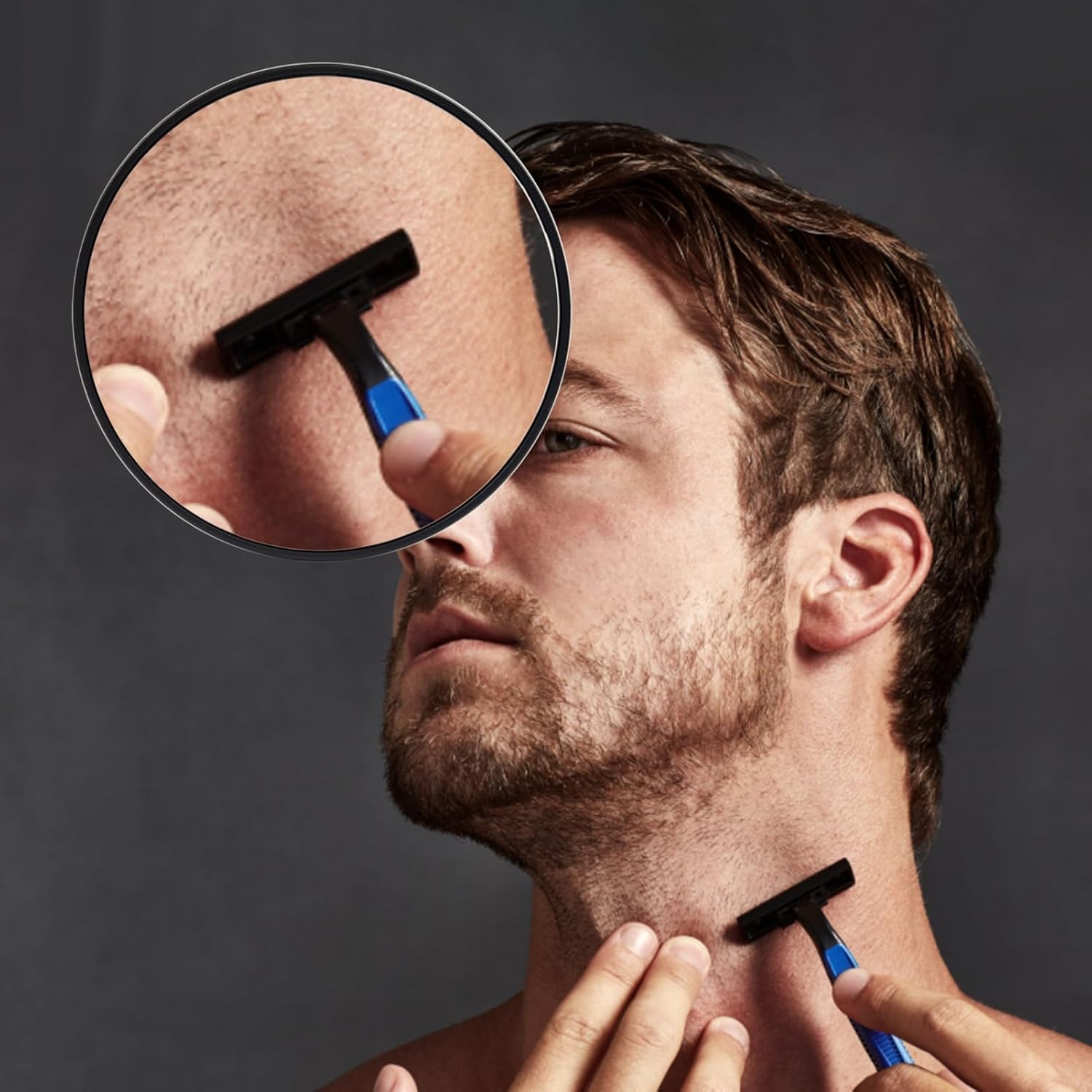 Smalibal Makeup Mirror with Tweezers and 30X Magnification