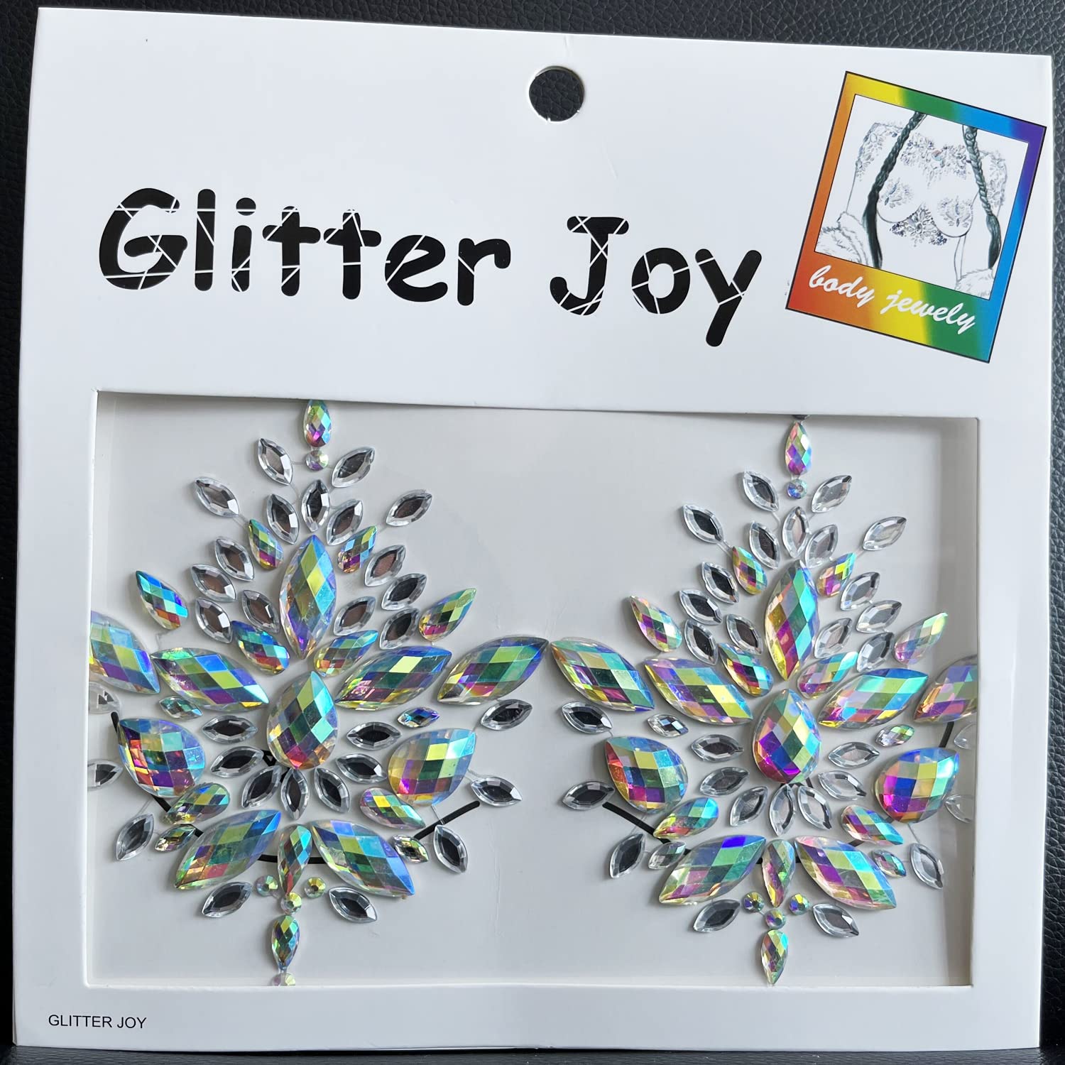 Kotbs Reusable Face Body Rhinestone Stickers