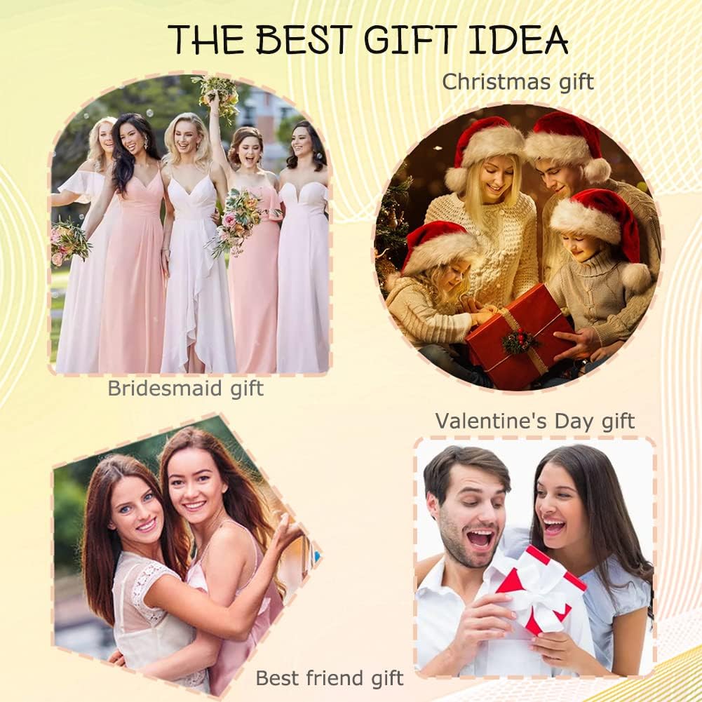 Personalized Bestie Friendship Mirror Gift for Women