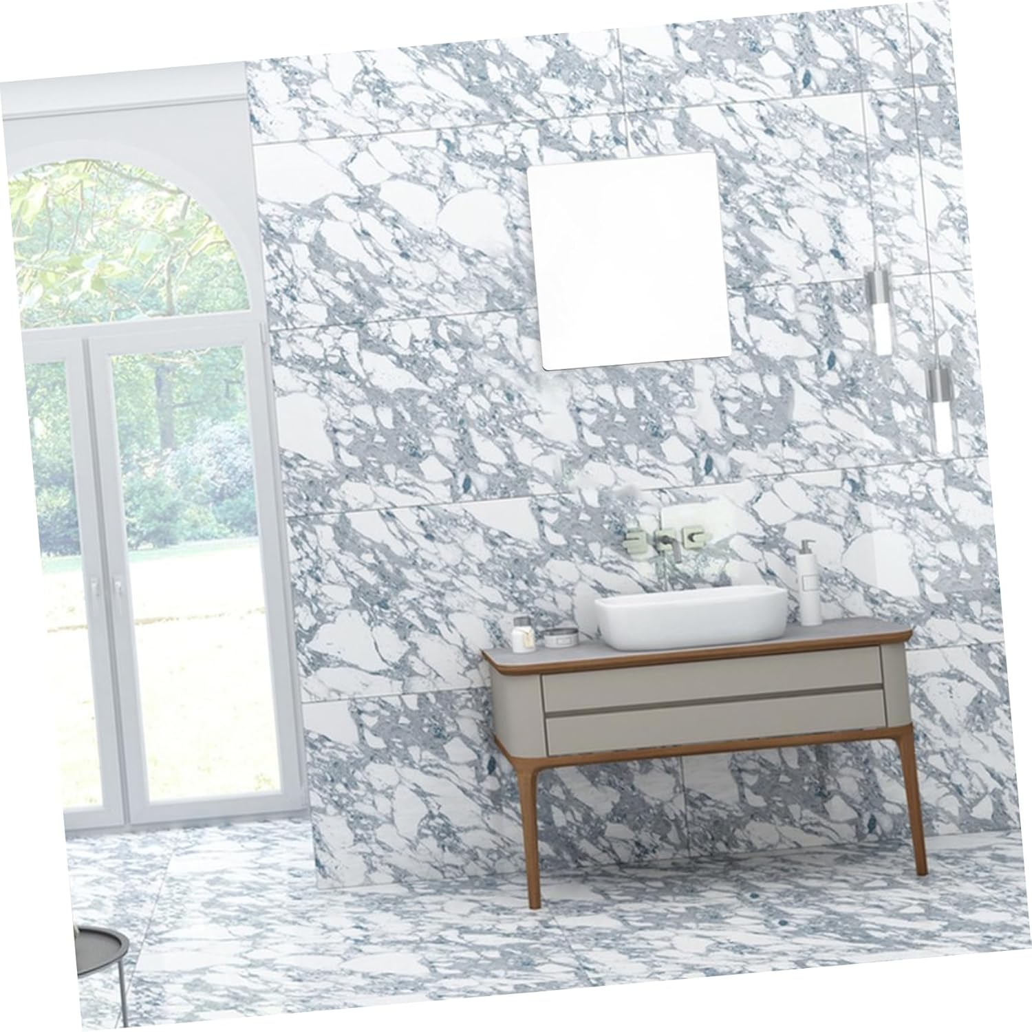 Cabilock Self-Adhesive Wall Mirror Decor