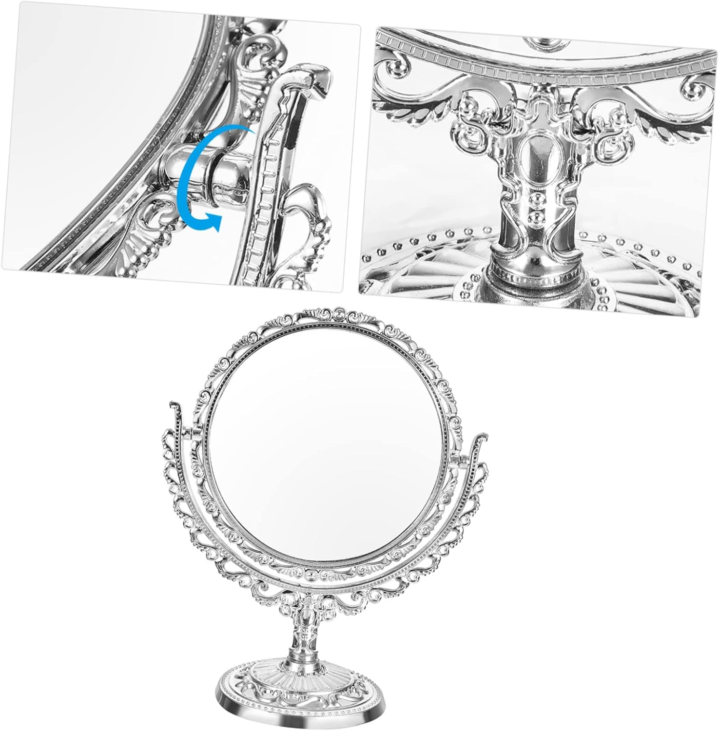 Ipetboom Double-Sided Retro Vanity Mirror