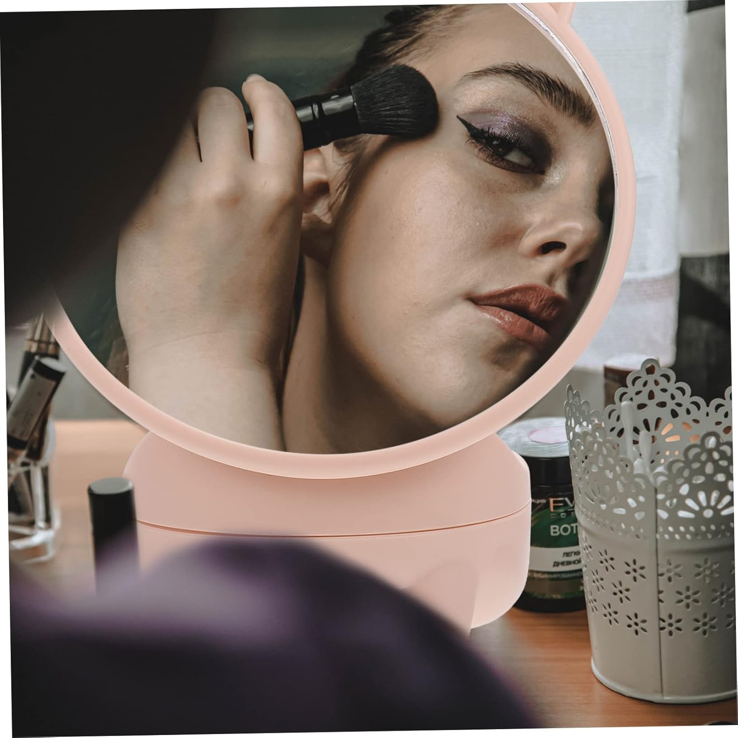 Outanaya LED Vanity Mirror for Home Dorm Desk