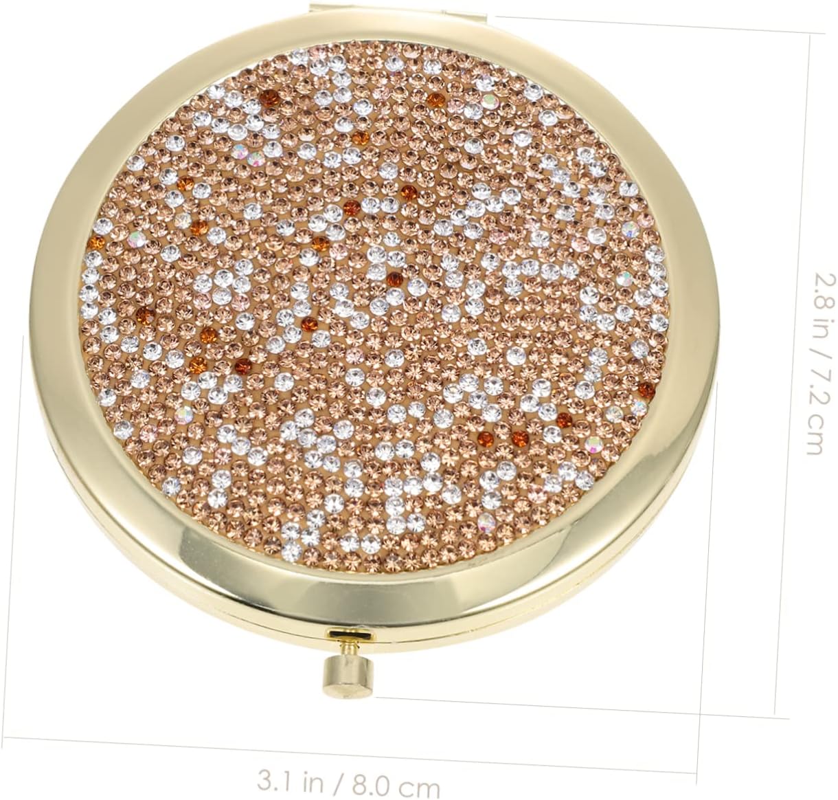 Ipetboom Portable Double-Side Diamond Mirror