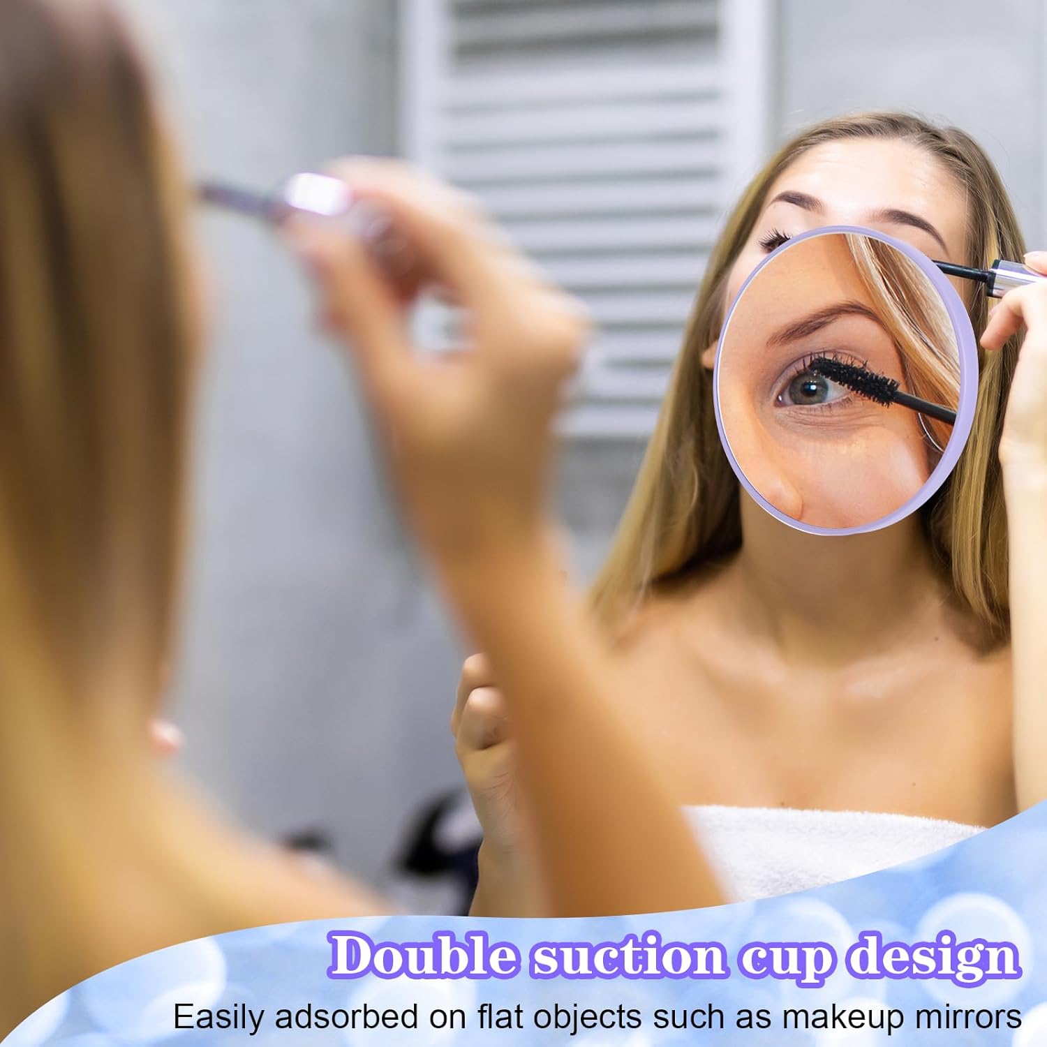 10X Makeup Magnifying Mirror with Suction Cups