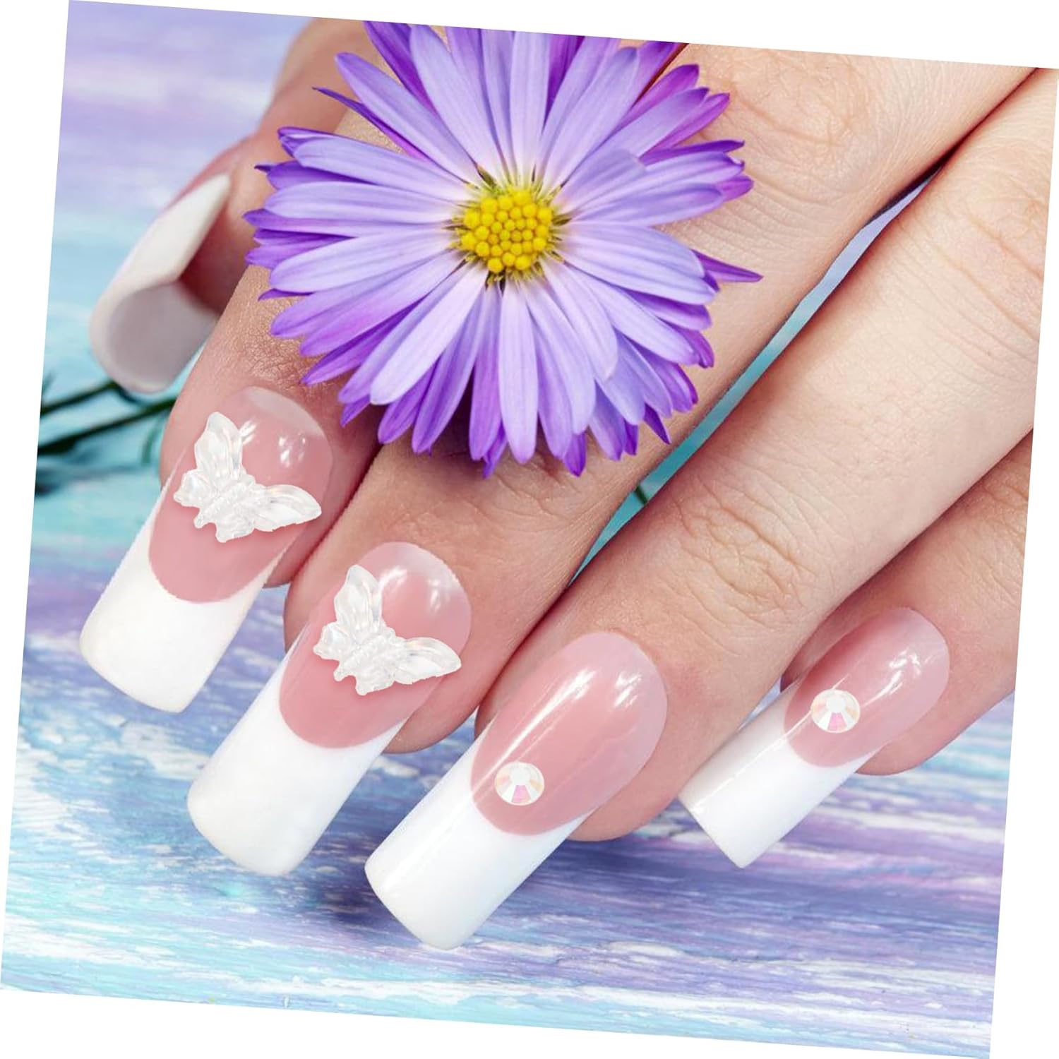 Gems Stickers for Face Makeup Butterfly Tear Diamond Adhesive 1