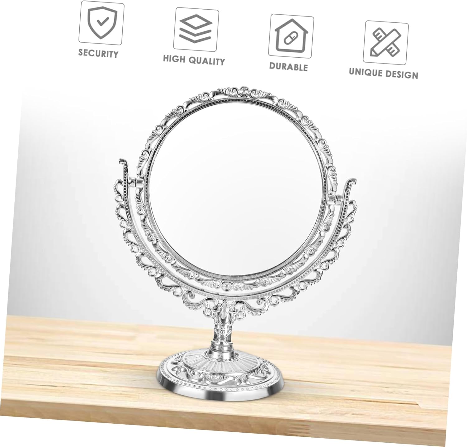 Ipetboom Double-Sided Retro Vanity Mirror