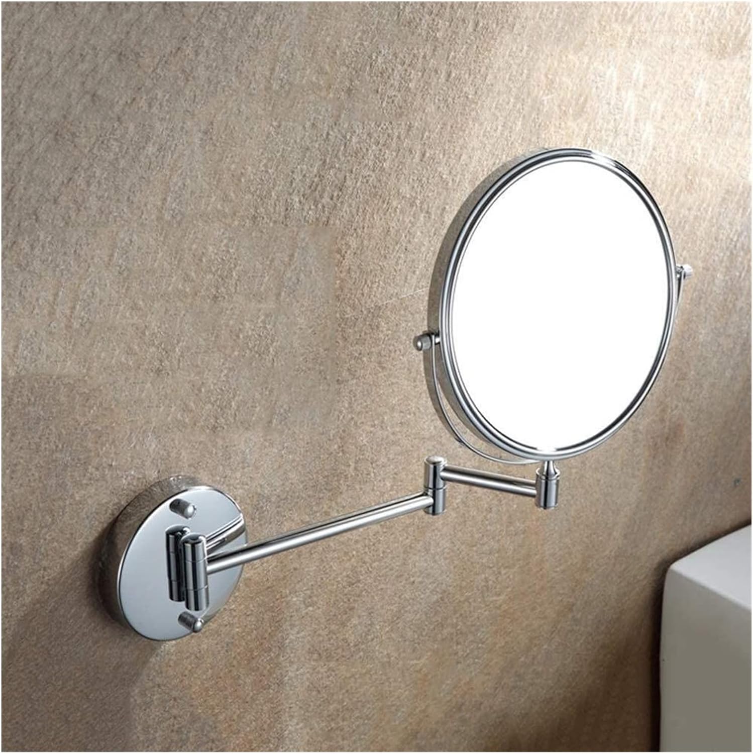 FUDGIO 8-inch 5x Magnifying Makeup Mirror