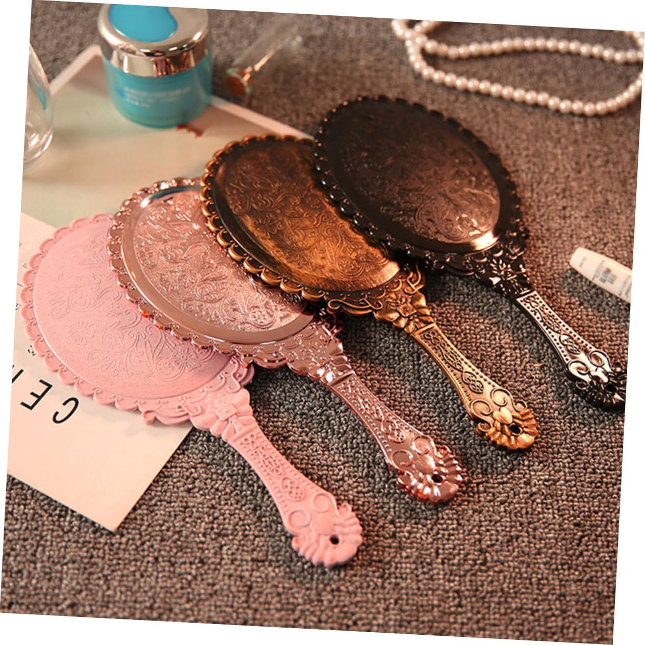 DOITOOL 2pcs LED Travel Makeup Mirror Set