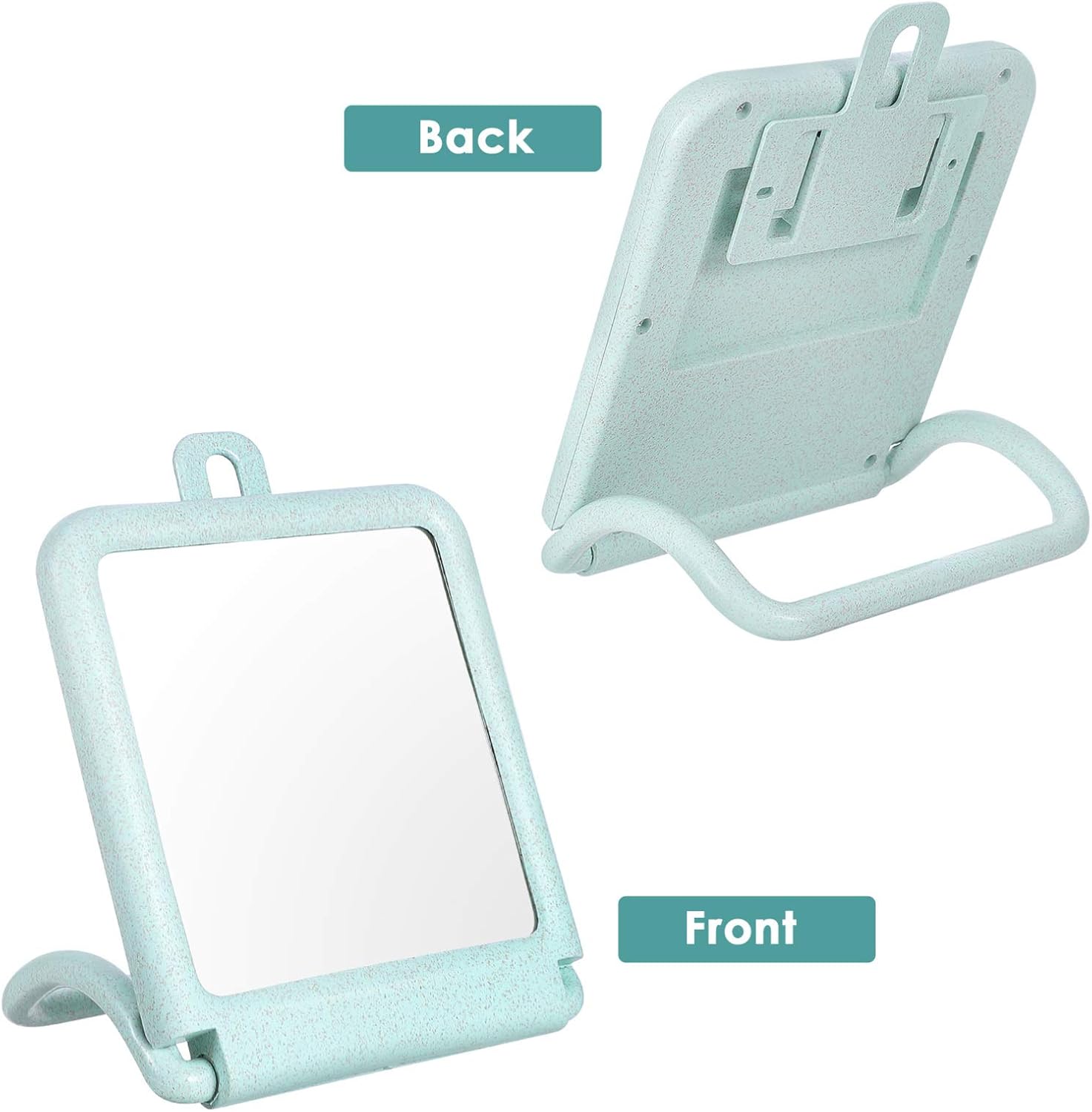 Stylish Wall-Mounted Cosmetic Mirror for Bathroom Bedroom Makeup Grooming
