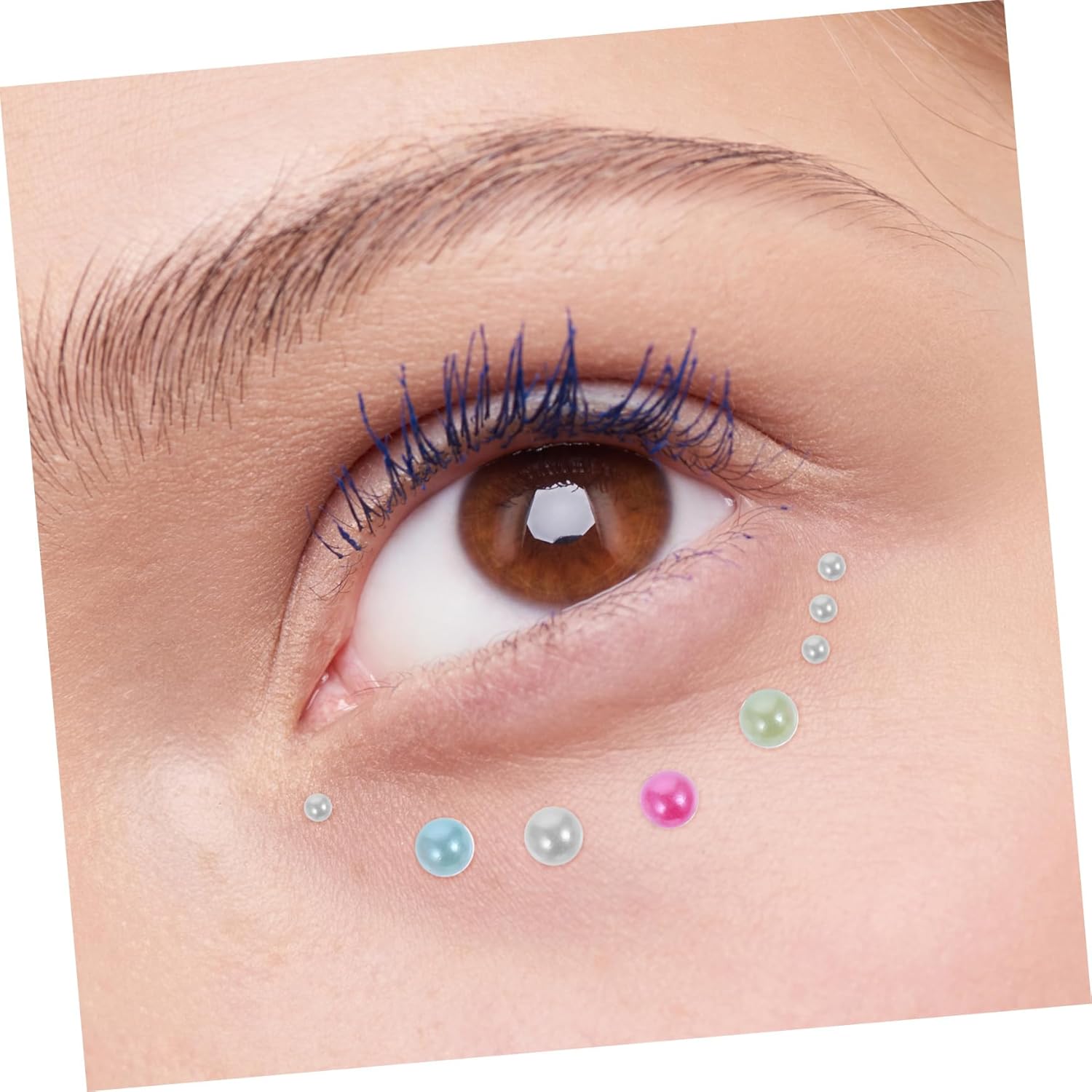 OSALADI 4sets Facial Diamond Stickers for Adults