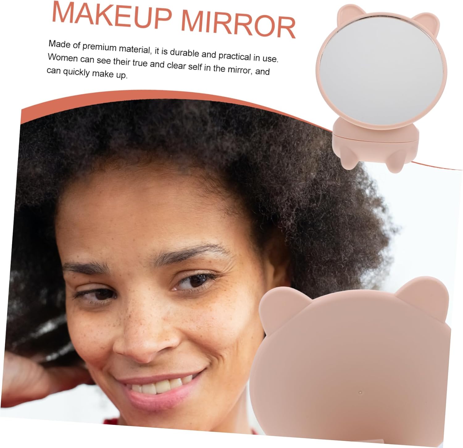 Outanaya LED Vanity Mirror for Home Dorm Desk